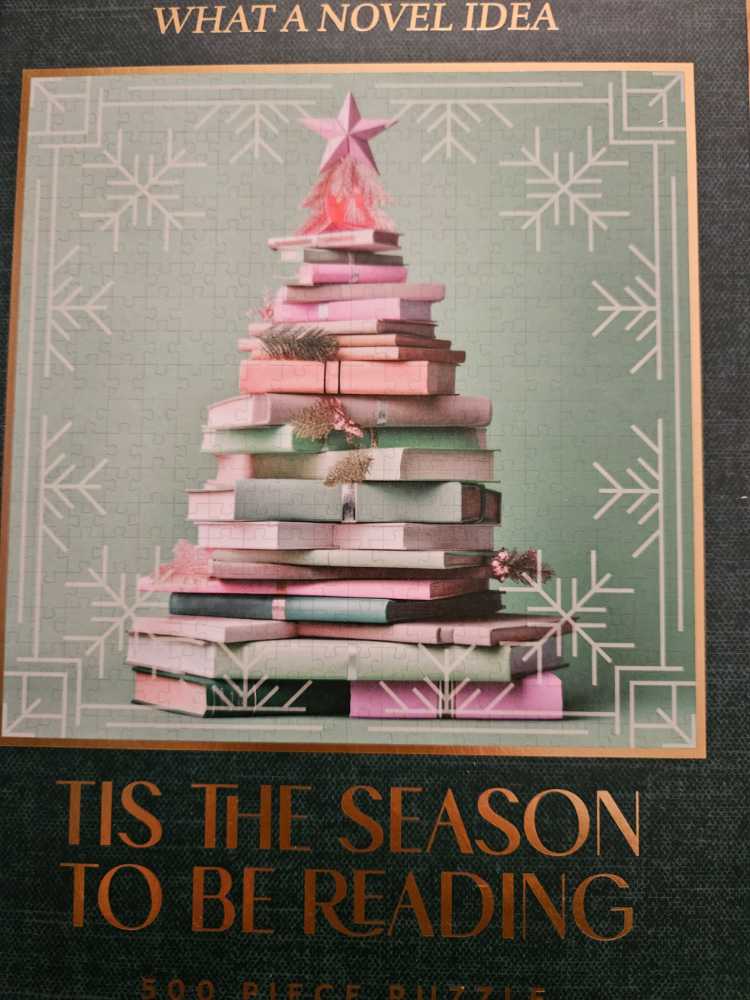Tis The Season To Be Reading - Think Ink puzzle collectible [Barcode 840111529324] - Main Image 3