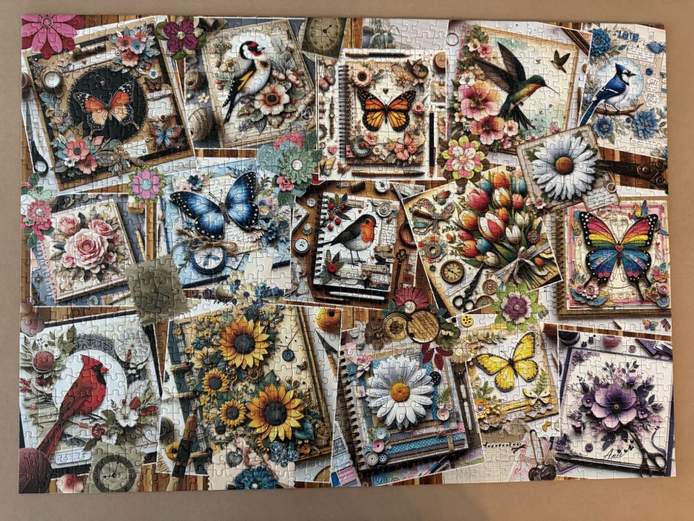 Spring Harmony - Stephanie - JaCaRou puzzle collectible [Barcode 733968110312] - Main Image 2