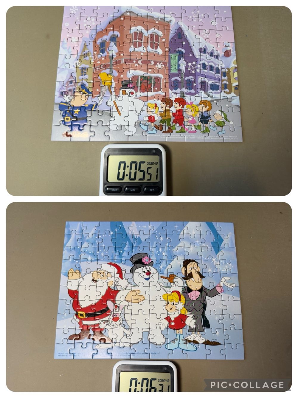 Frosty The Snowman 4 Pack - Master Pieces 🇺🇸 puzzle collectible [Barcode 705988123252] - Main Image 4