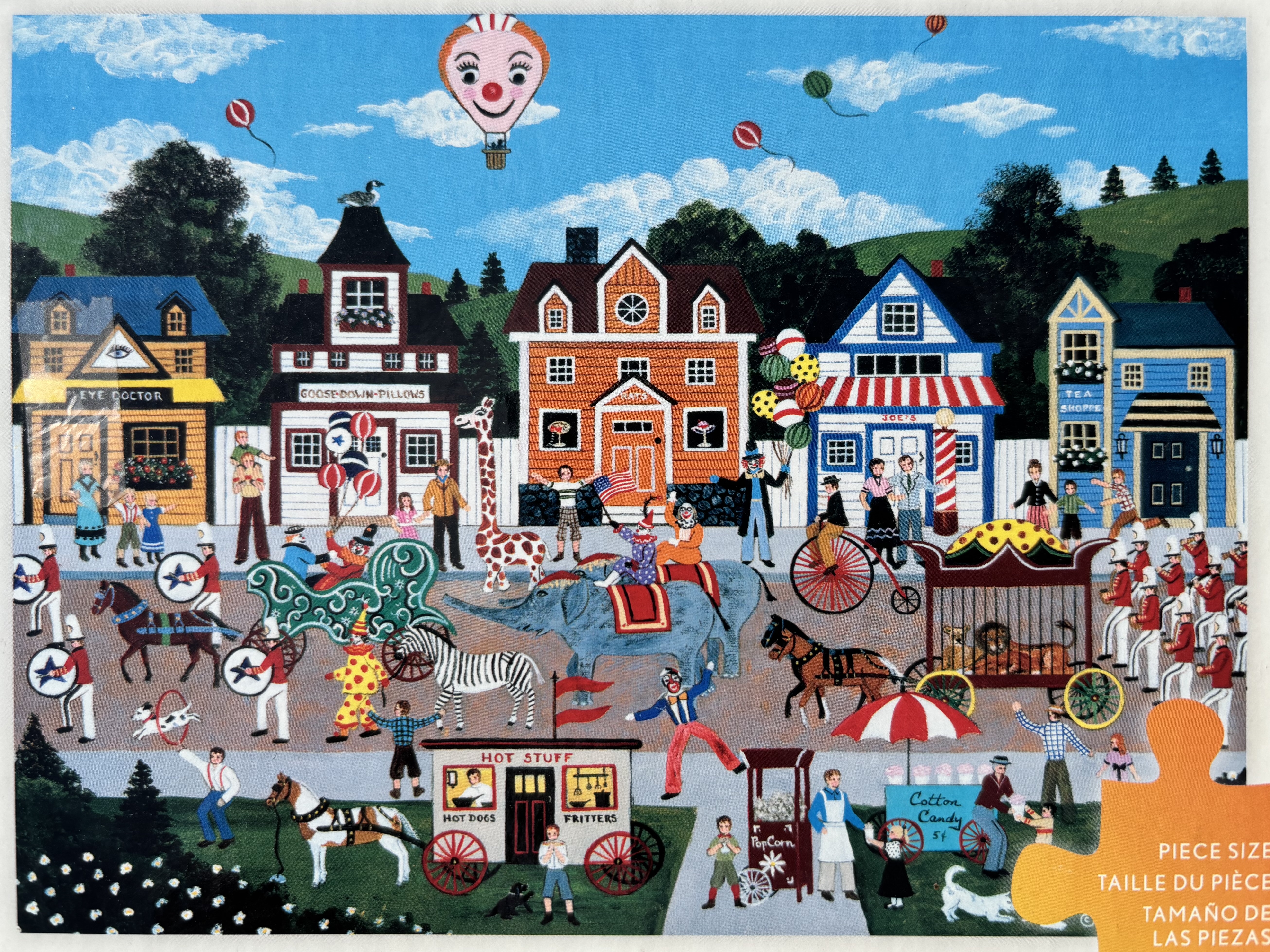 Jane Wooster Scott - Circus Clowns Parade - Ceaco puzzle collectible - Main Image 2