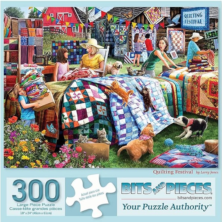 Quilting Festival - Bits And Pieces puzzle collectible - Main Image 2