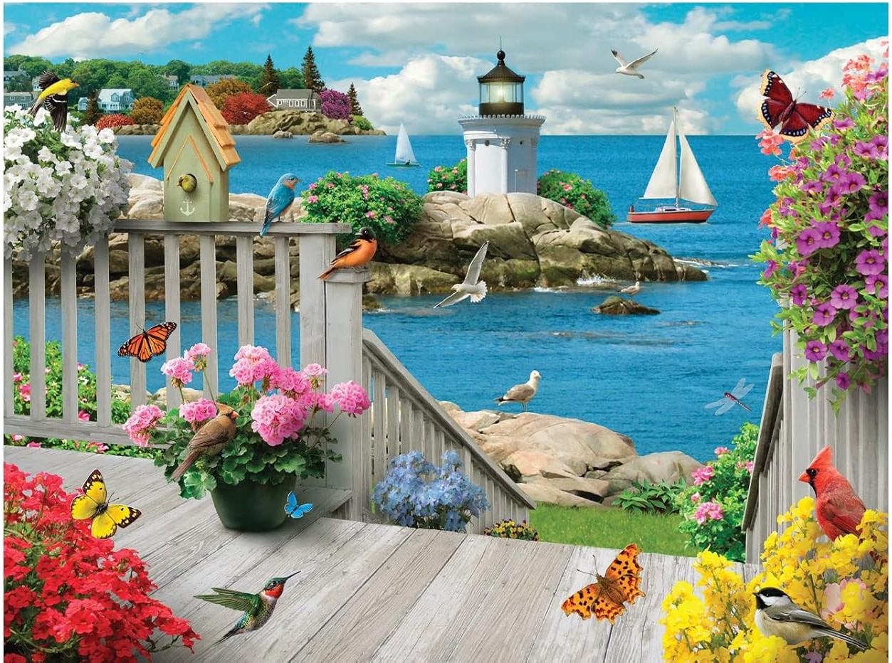 Seacoast Serenity - Bits And Pieces puzzle collectible - Main Image 2