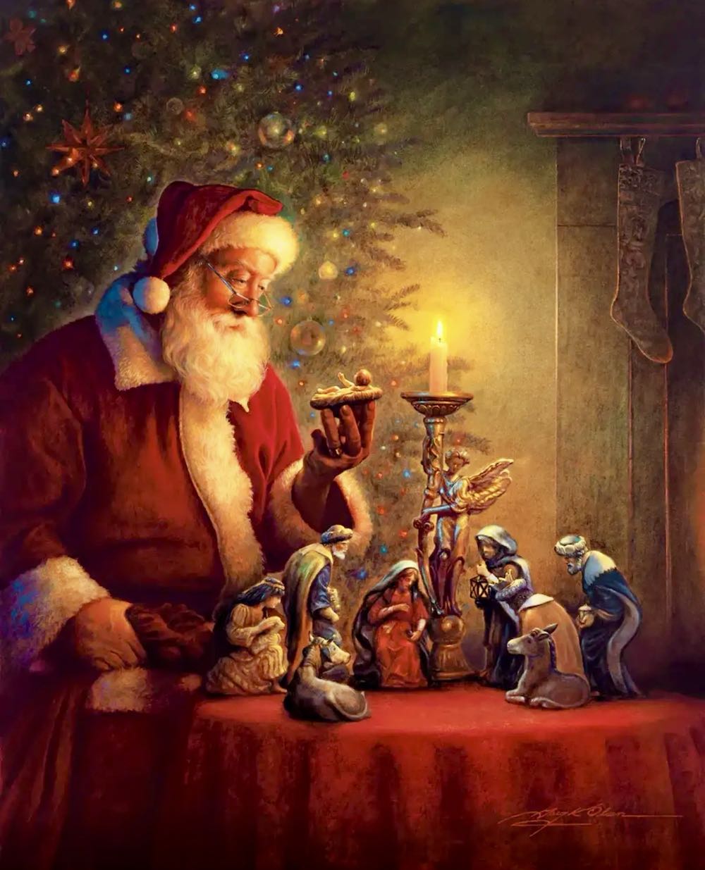 The Spirit of Christmas 🆕 - Greg Olsen Art, Inc puzzle collectible [Barcode 860007237584] - Main Image 2