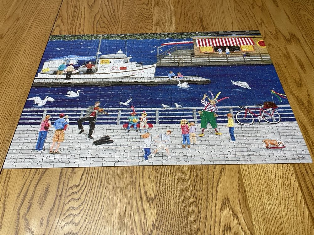 Stevenson Landing - TCG Toys puzzle collectible [Barcode 686141105936] - Main Image 3