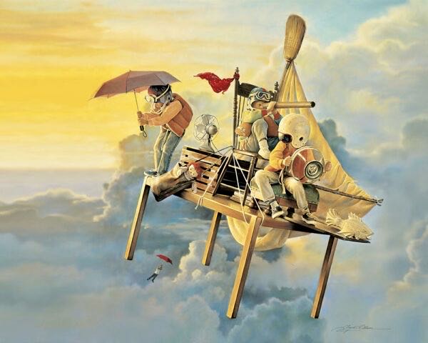 Airship Adventures 🆕 - Greg Olsen Art, Inc puzzle collectible [Barcode 860007237515] - Main Image 2