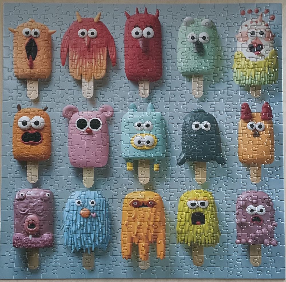 Monster Popsicles - Fishwisdom puzzle collectible - Main Image 2