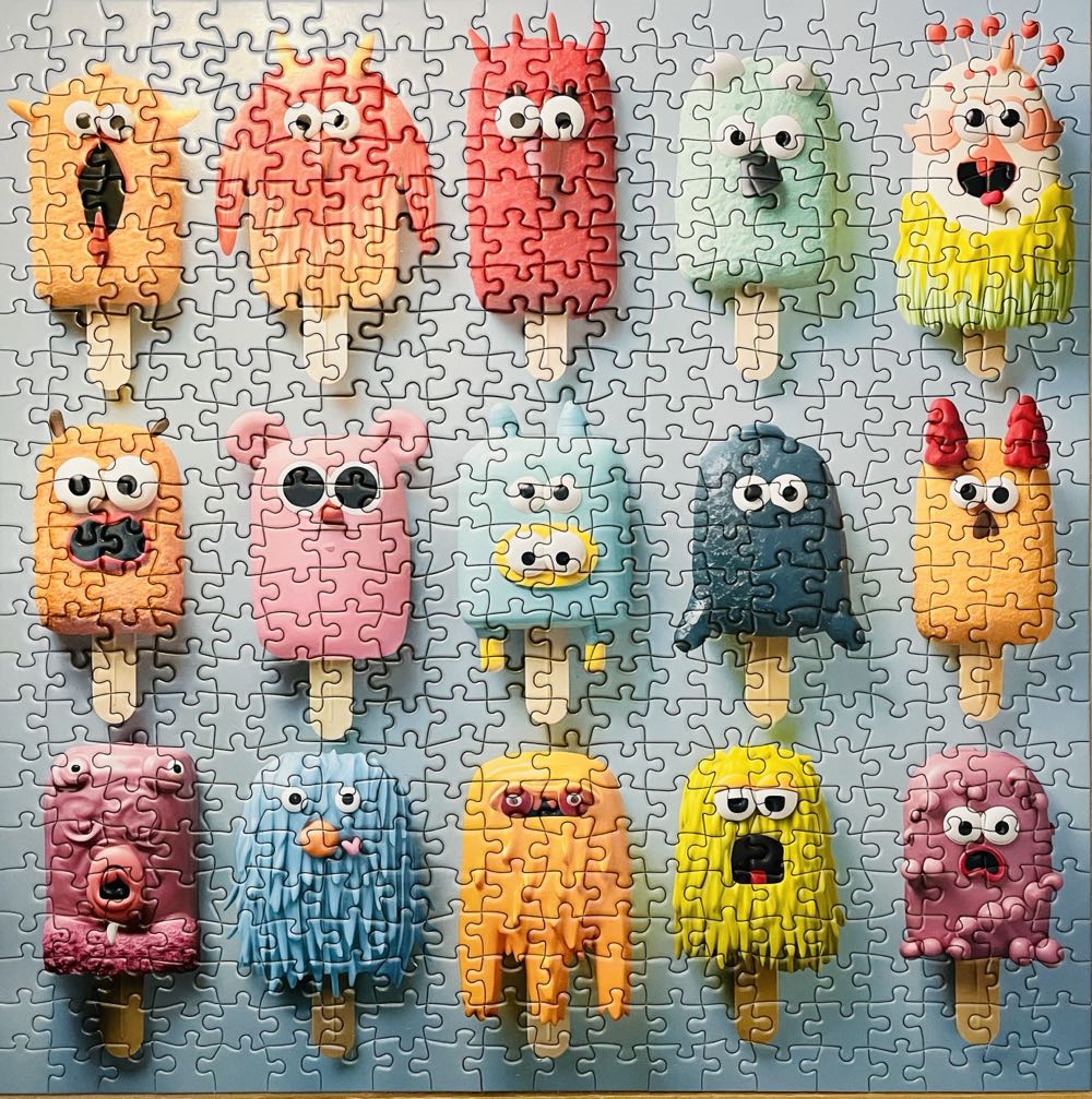 Monster Popsicles - Fishwisdom puzzle collectible - Main Image 3