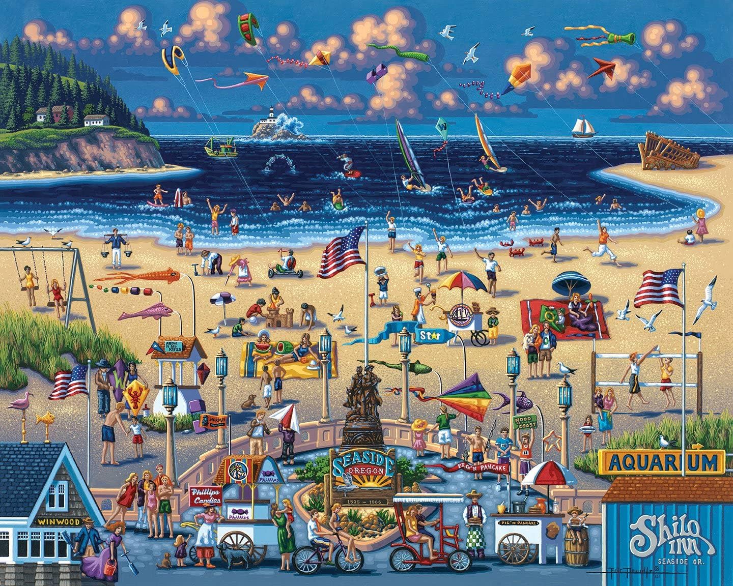 Seaside - Dowdle puzzle collectible - Main Image 2