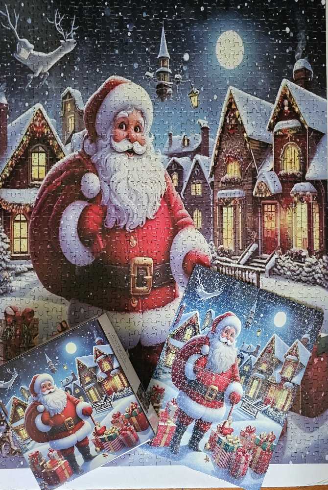 Santa Is In Town  puzzle collectible - Main Image 4