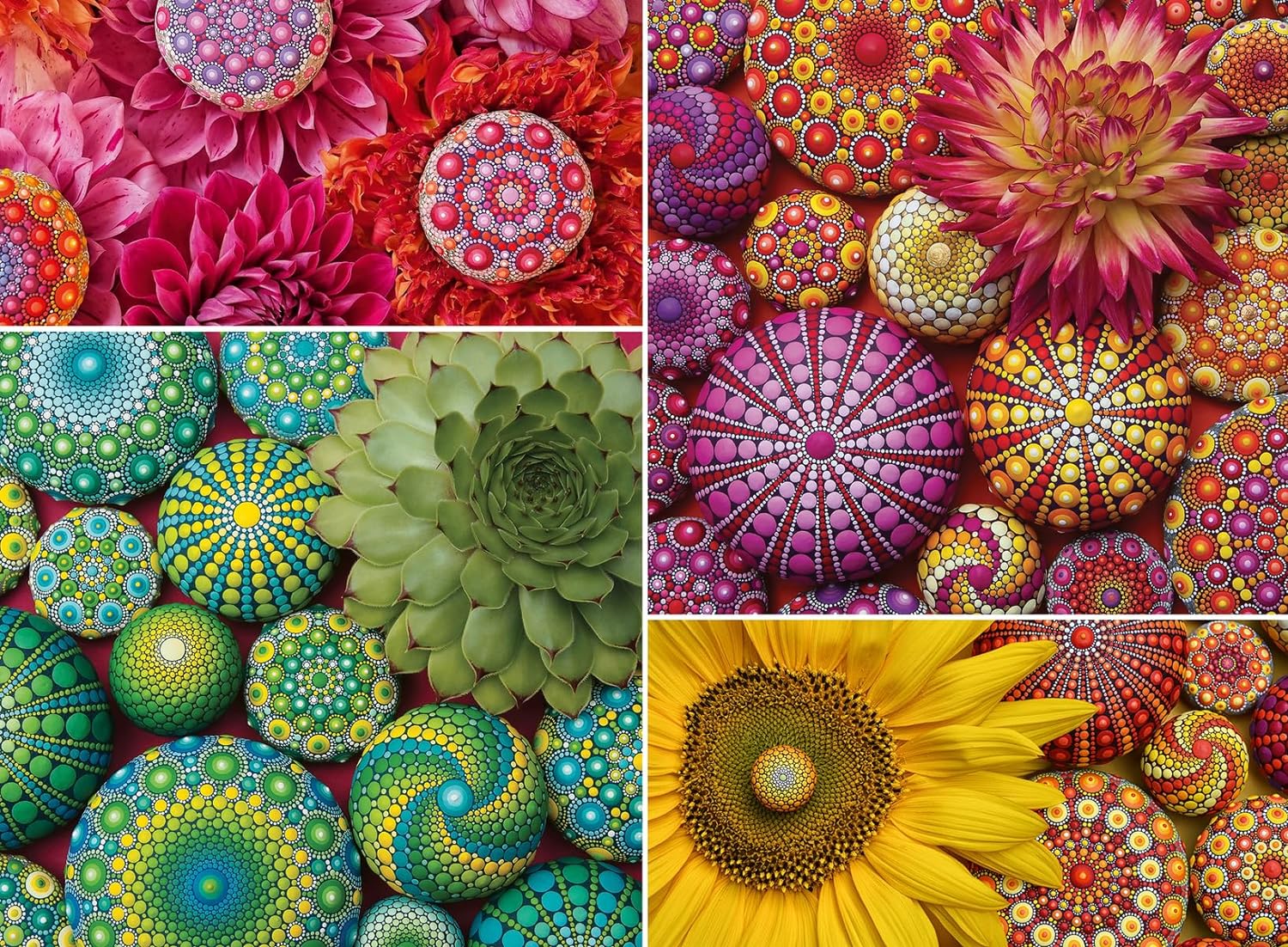 Mandala Blooms - Ravensburger puzzle collectible - Main Image 2