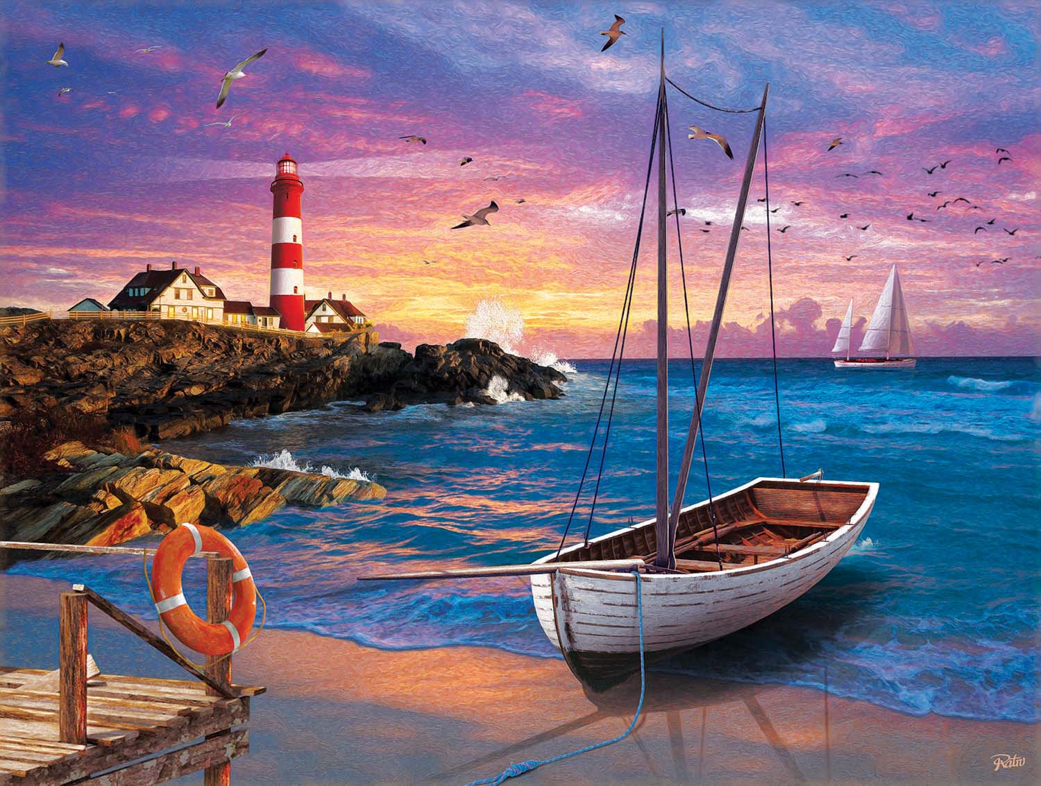 Sunsout: Cozy Cove - SunsOut puzzle collectible - Main Image 2