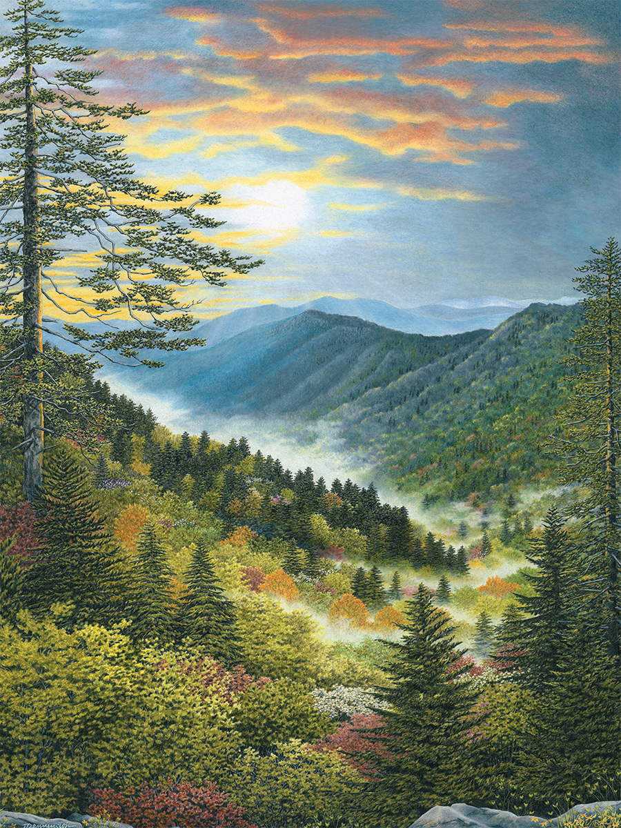 Smokies Scenic Preserve - Heritage puzzle collectible - Main Image 2