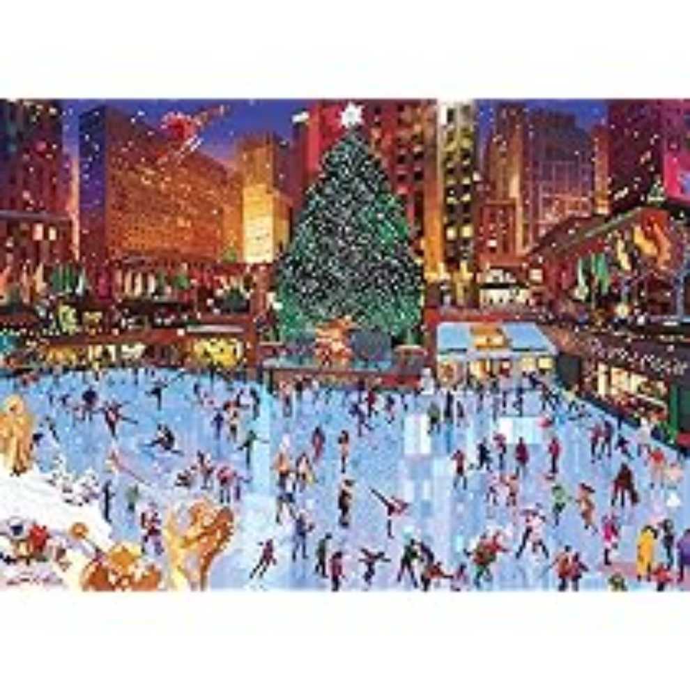 Rockefeller Center Joy - Ravensburger puzzle collectible [Barcode 4005555004202] - Main Image 2