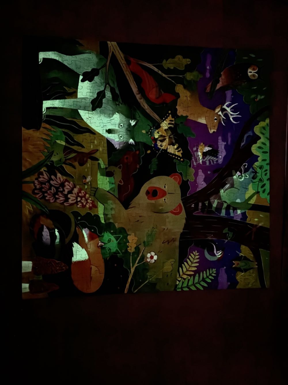 Forest Illuminated - Mudpuppy puzzle collectible - Main Image 2
