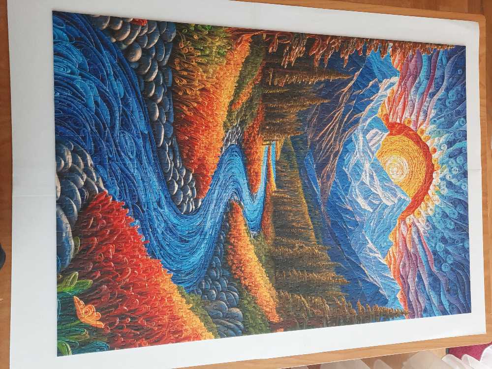 Sunrise Landscape - Enjoy puzzle collectible [Barcode 5949194021543] - Main Image 2