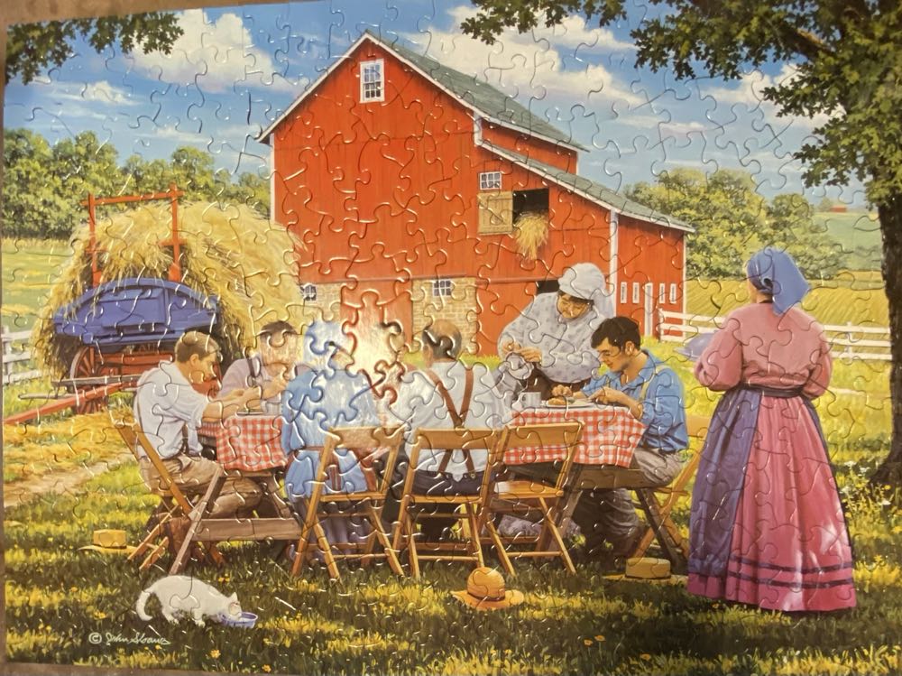 From The Fields Missing 1 Piece  - Bits & Pieces puzzle collectible [Barcode 192949083807] - Main Image 2