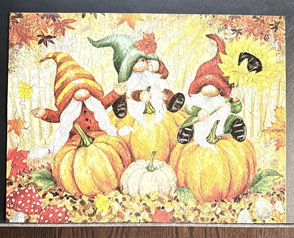 Fall Gnomes - Bits & Pieces puzzle collectible [Barcode 192949084477] - Main Image 3