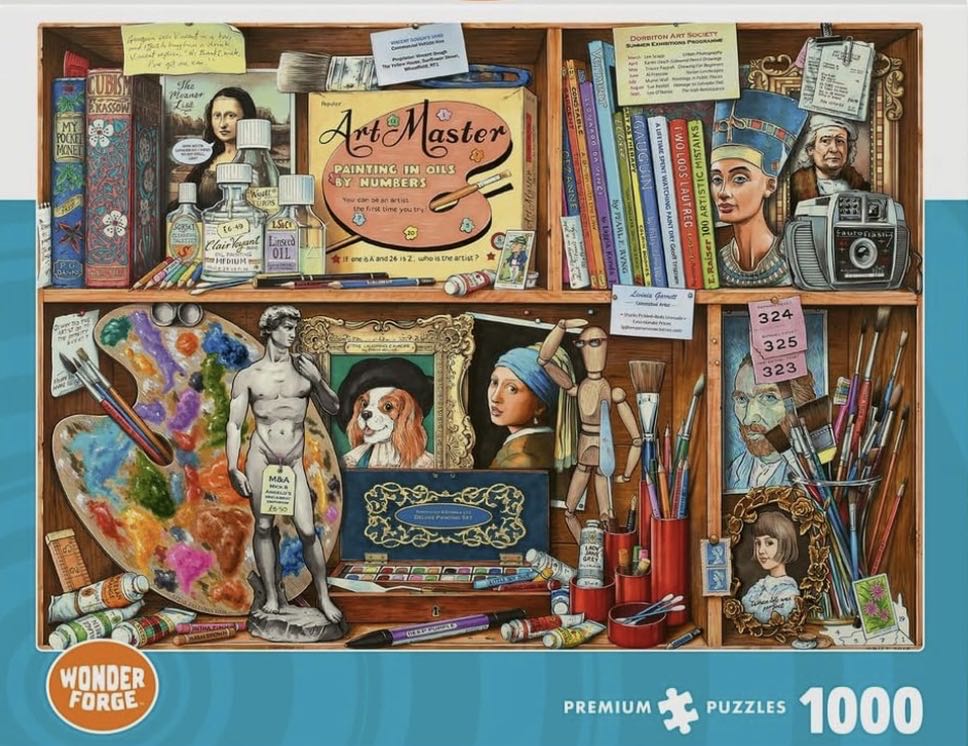 Artist’s Cabinet - Wonder Forge puzzle collectible [Barcode 4050368100474] - Main Image 2