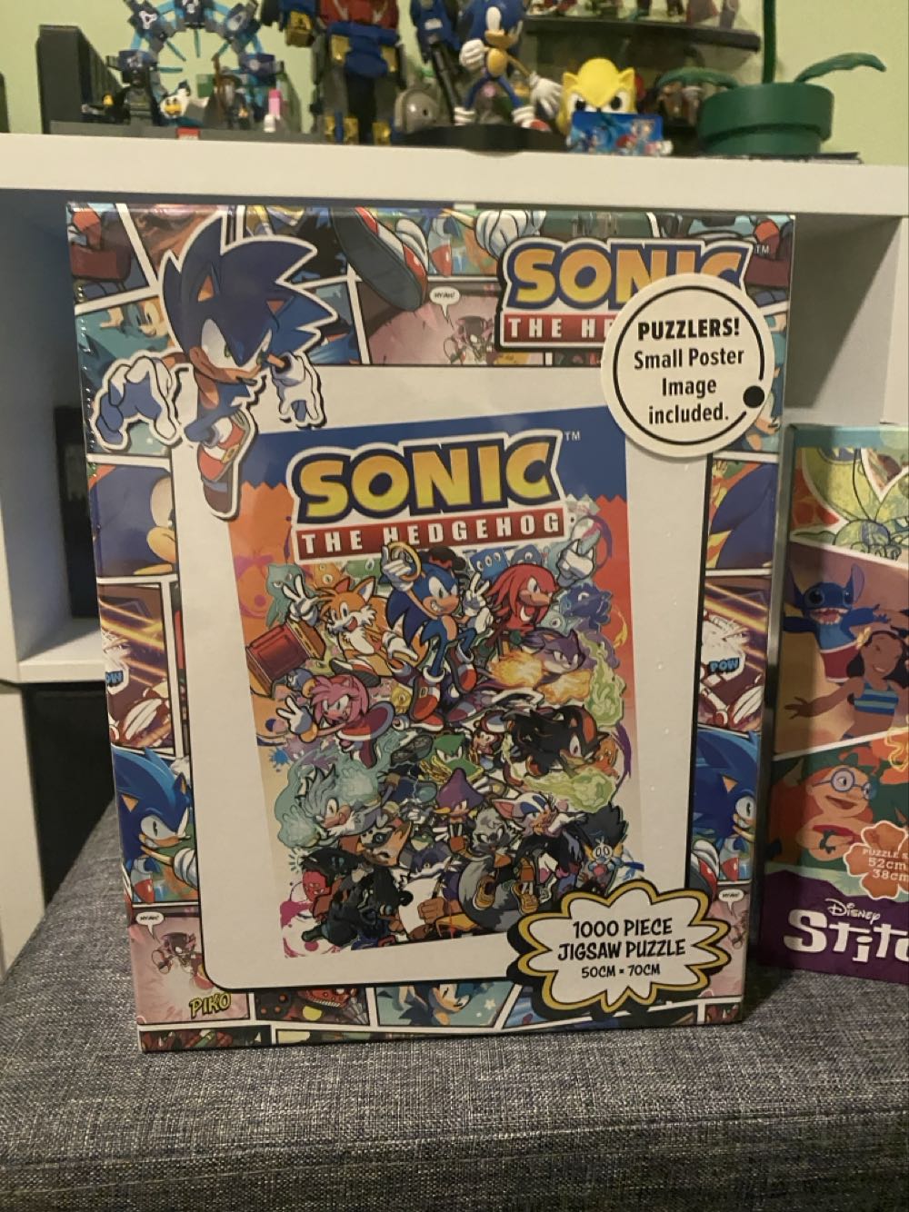 Sonic The Hedgehog Comic Characters Piece Jigsaw Pc 50 X  puzzle collectible [Barcode 9316414176332] - Main Image 2