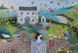 Coastal Cottage - Ravensburger puzzle collectible [Barcode 4005555011040] - Main Image 3