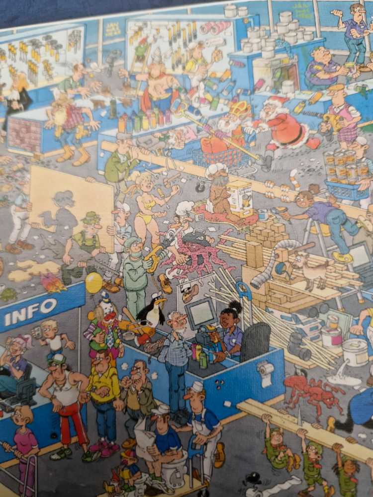 DIY Shop & Renovationshop 2x1000st - Jumbo puzzle collectible [Barcode 8710126003473] - Main Image 2