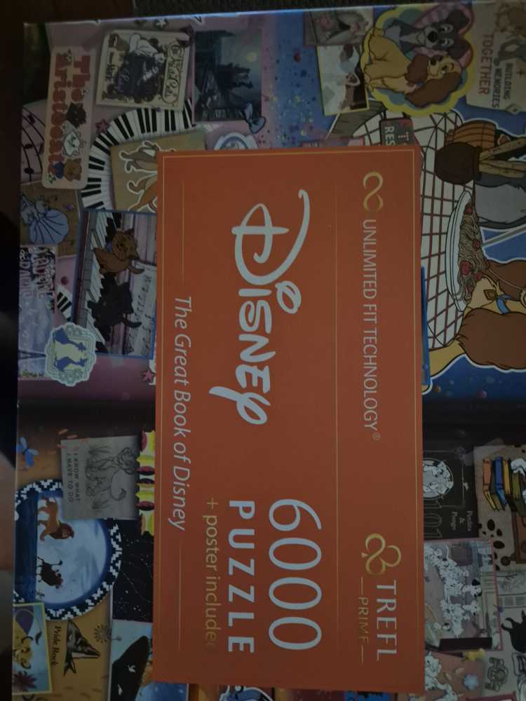 Trefl 81037 Heroes Of The Disney Fairy Tales Prime Puzzle Uft The Book Of Disney Elements Large Game Thickest Cardboard For Adults And Children From 12 Years Multicoloured - Trefl puzzle collectible [Barcode 5900511810370] - Main Image 2