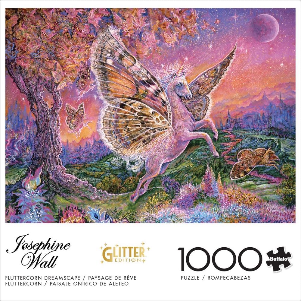 Fluttercorn Dreamscape  - Buffalo Games puzzle collectible [Barcode 079346121434] - Main Image 2