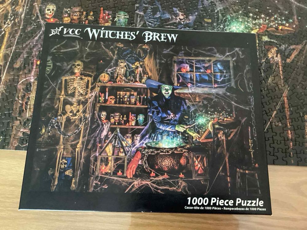 Witches Brew - Vermont Christmas Company puzzle collectible - Main Image 2