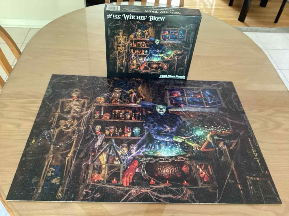 Witches Brew - Vermont Christmas Company puzzle collectible - Main Image 3