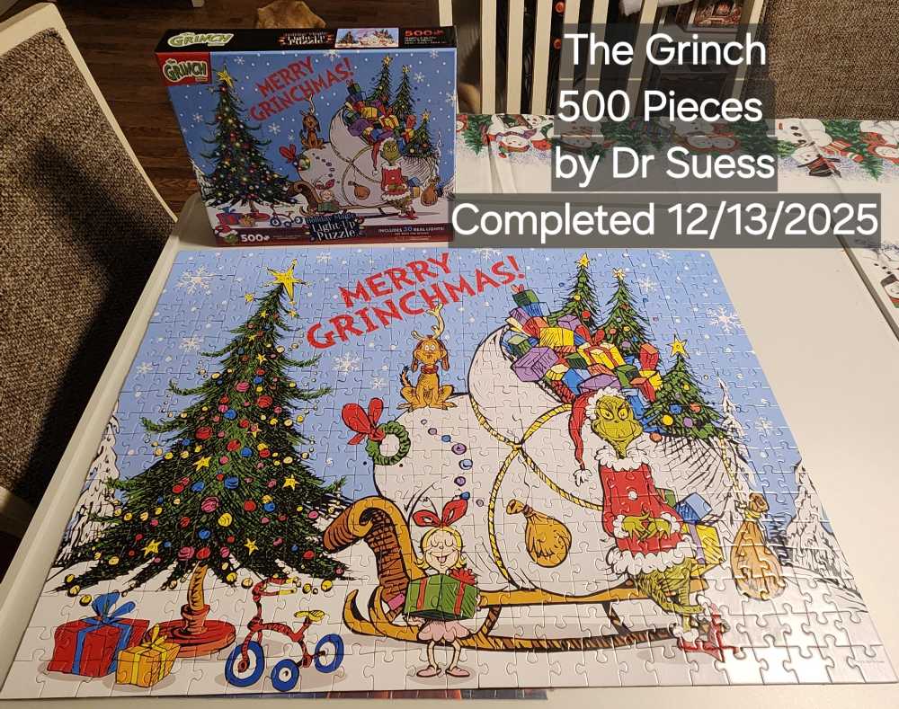The Grinch - Buffalo Games 🇺🇸 puzzle collectible [Barcode 021081110679] - Main Image 2