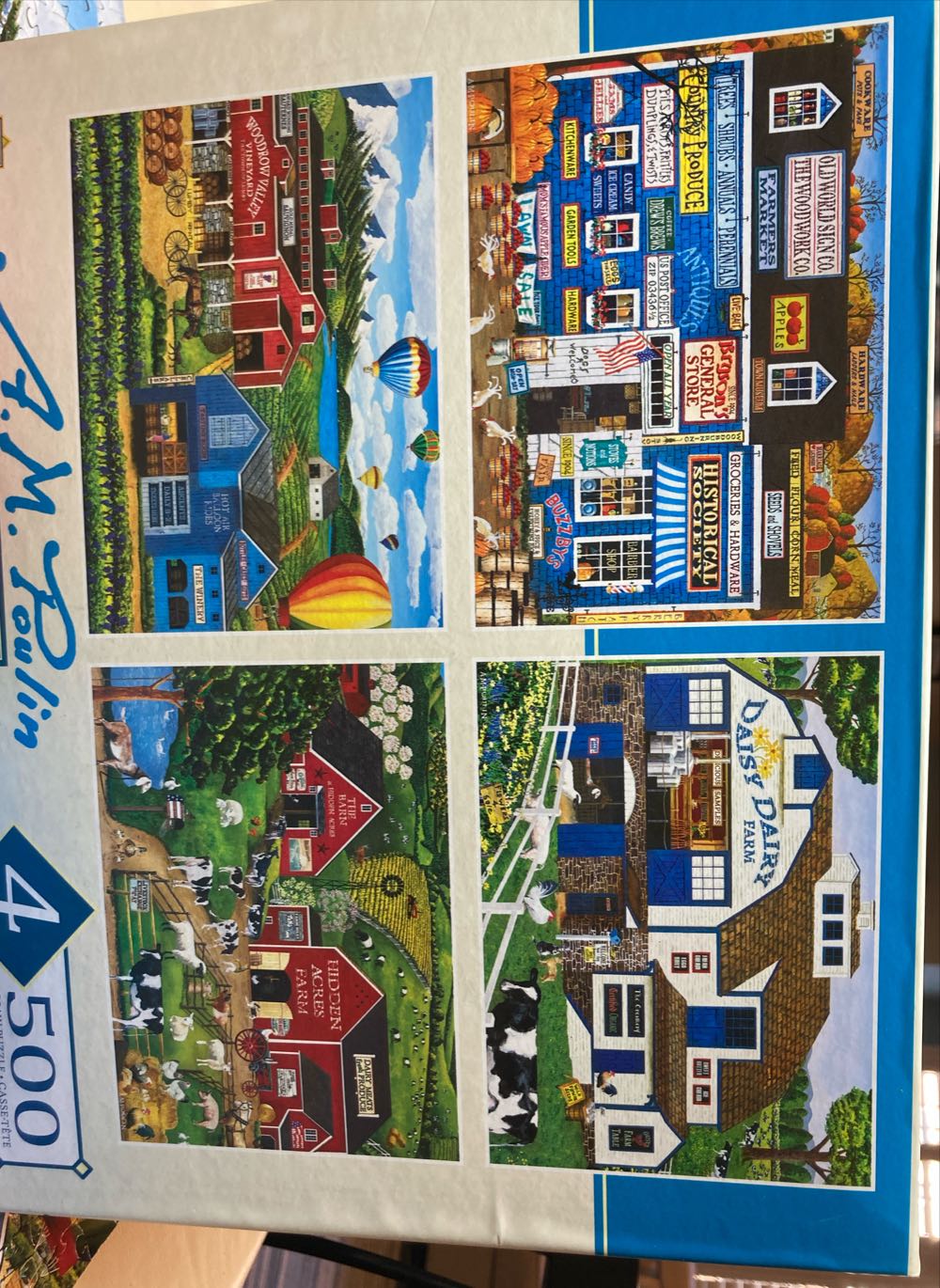 Woodrow Valley Vineyard - Masterpieces Puzzles puzzle collectible - Main Image 2