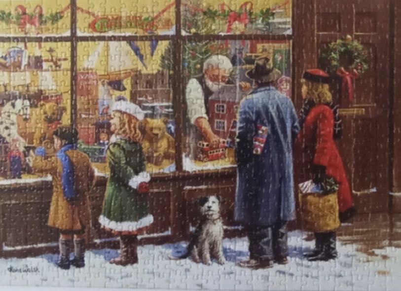 The Christmas Window (Petra Lenen) - Falcon de luxe puzzle collectible [Barcode 8710126112717] - Main Image 3