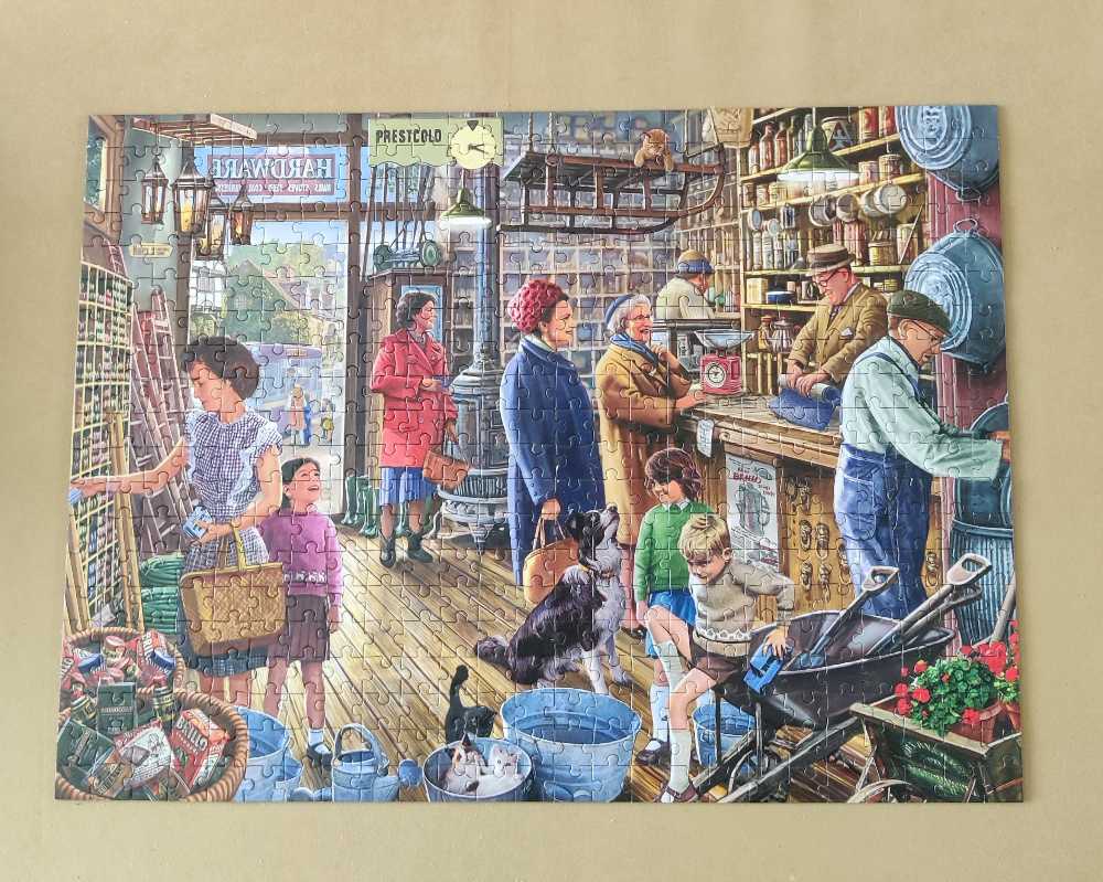 Hardware Shop Jigsaw - Corner Piece puzzle collectible [Barcode 5052089306356] - Main Image 2