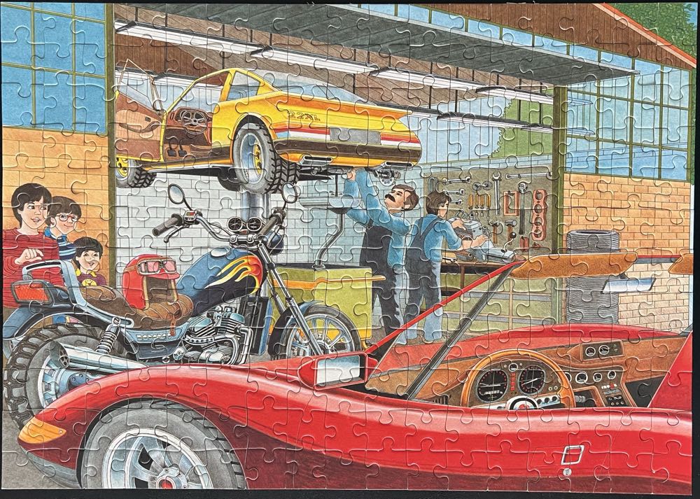 Repair Shop - Ravenburgers puzzle collectible [Barcode 4005556121427] - Main Image 2