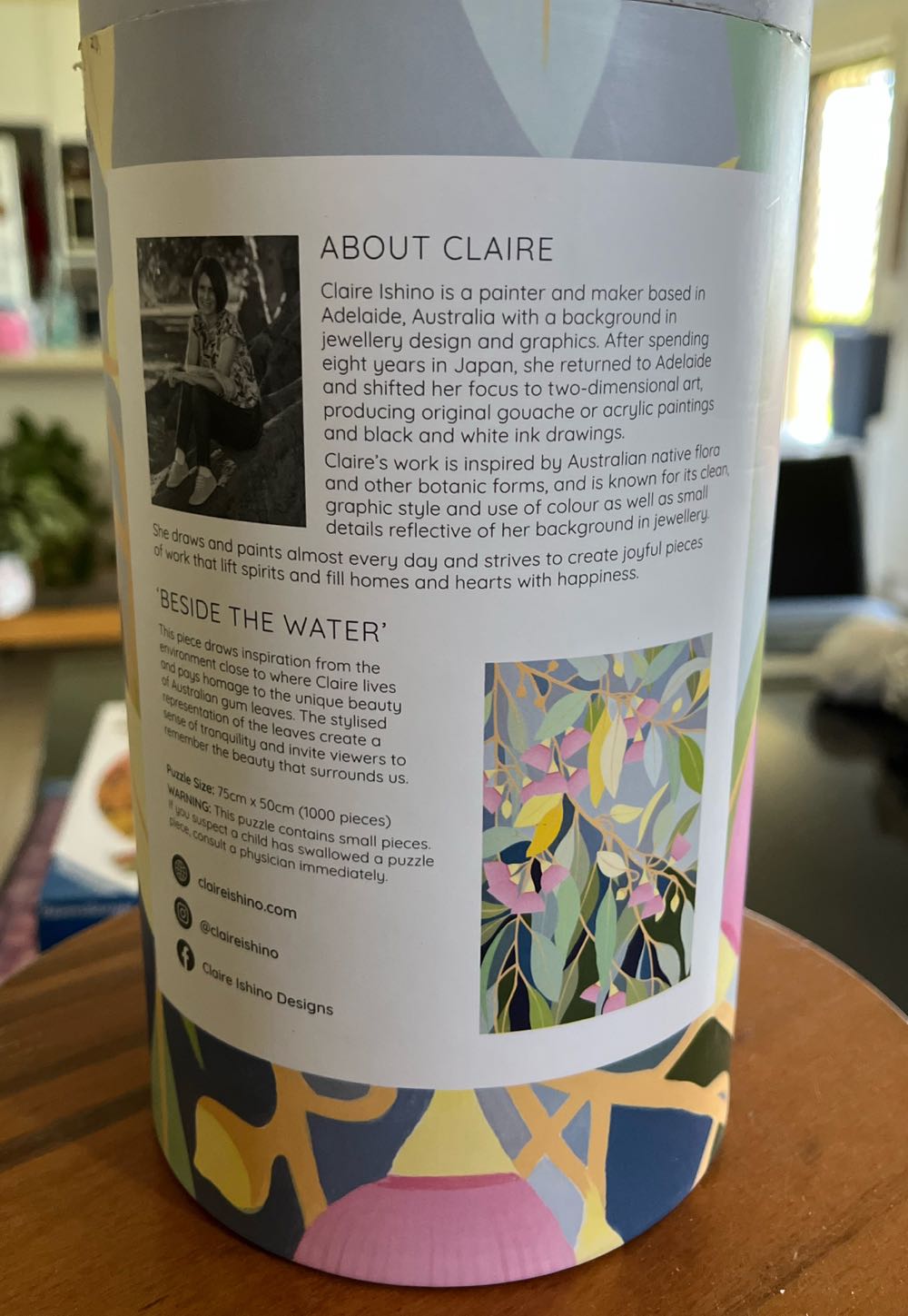 Beside The Water - Ultimatum Pty Ltd For AusPost puzzle collectible [Barcode 9338707115101] - Main Image 2