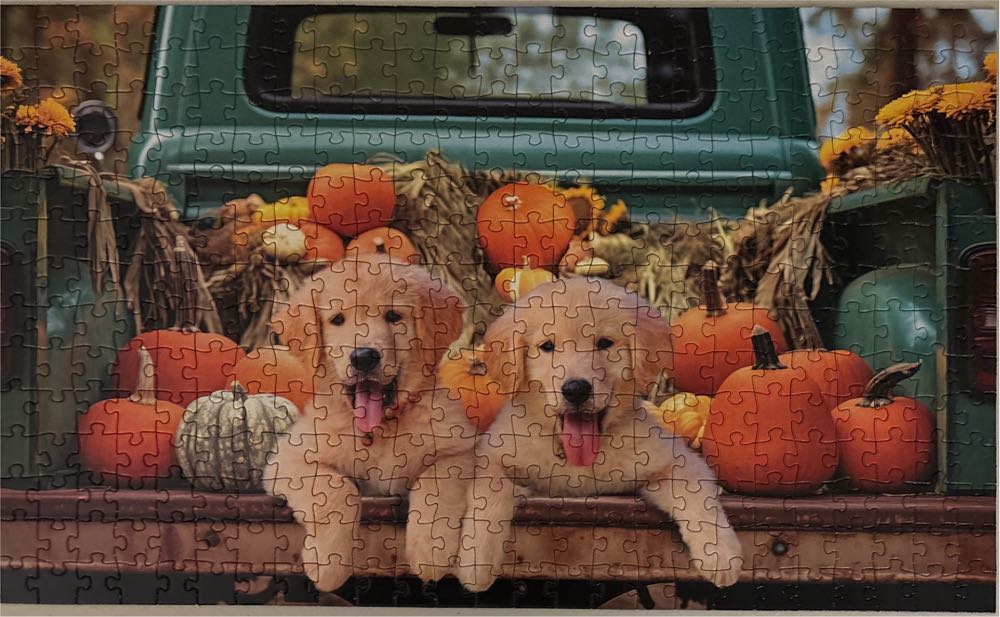 Pickup Truck Pups - CraZArt puzzle collectible [Barcode 4895145425438] - Main Image 2