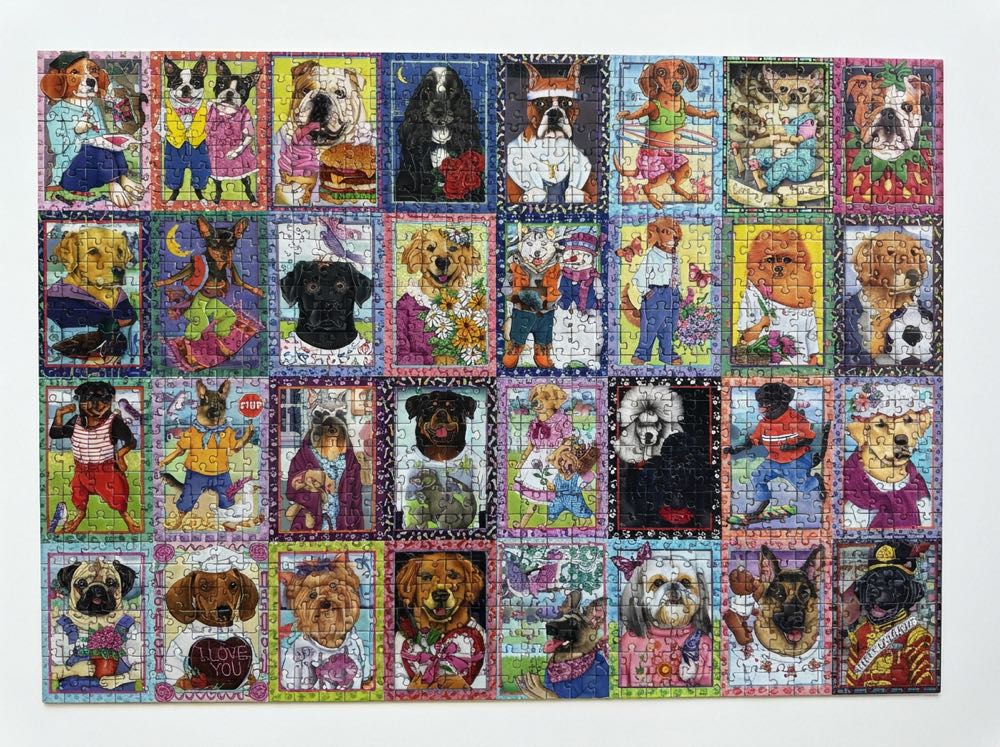 Dandy Dogs - Wonder Forge puzzle collectible [Barcode 4050368100580] - Main Image 2