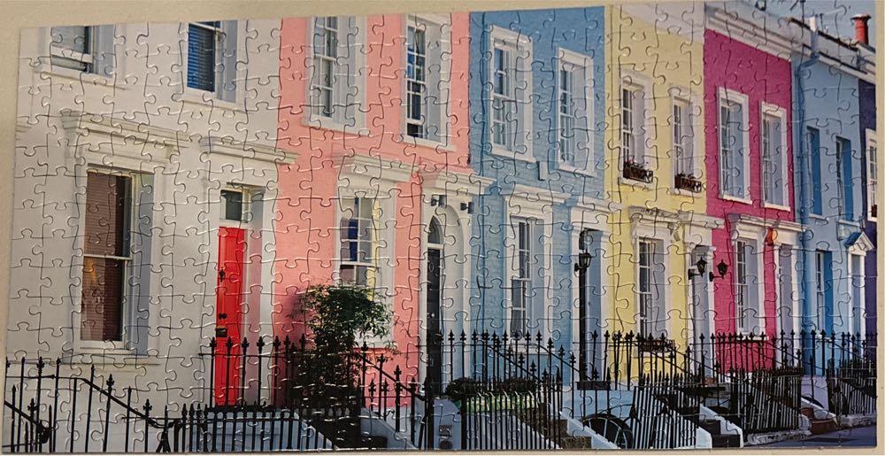 English Pastel Facades - CraZArt puzzle collectible [Barcode 4895145425438] - Main Image 2