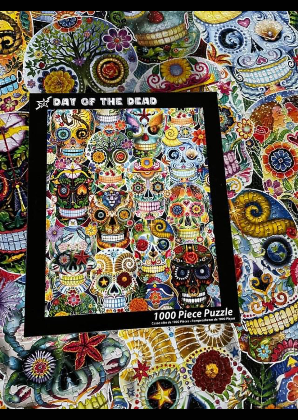 Day Of The Dead - Vermont Christmas Company puzzle collectible [Barcode 185278587191] - Main Image 2