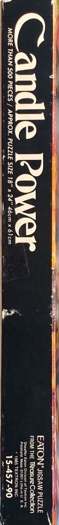 Candle Power - Eaton puzzle collectible [Barcode 074040154573] - Main Image 3