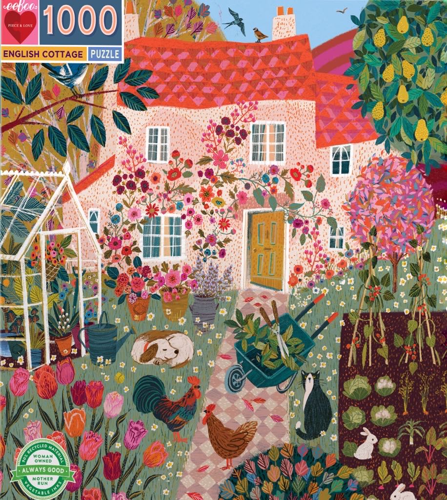 English Cottage - Eeboo puzzle collectible - Main Image 2