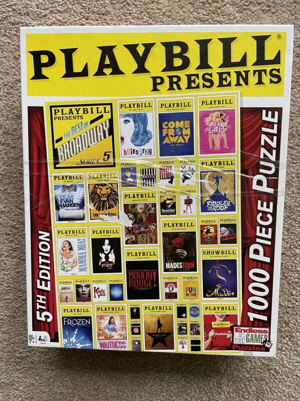 New York Puzzle Company Beatrix Potter Around The Christmas Tree 500 Piece Jigsaw Puzzle For Family Game Nights