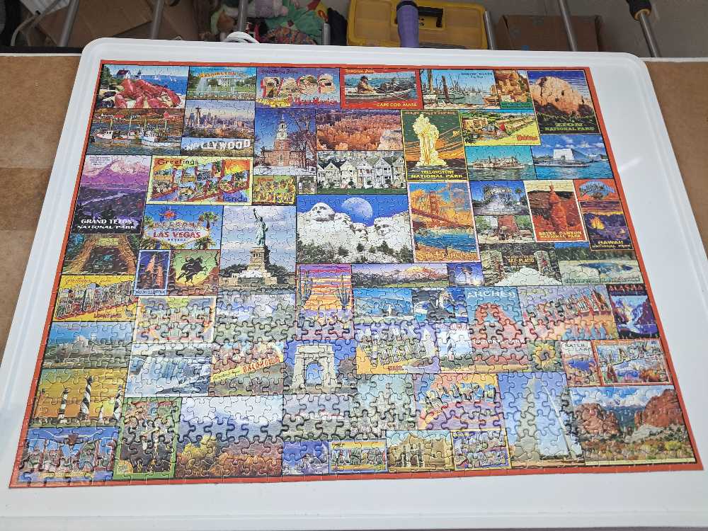 Best Places in America - White Mountain puzzle collectible - Main Image 2