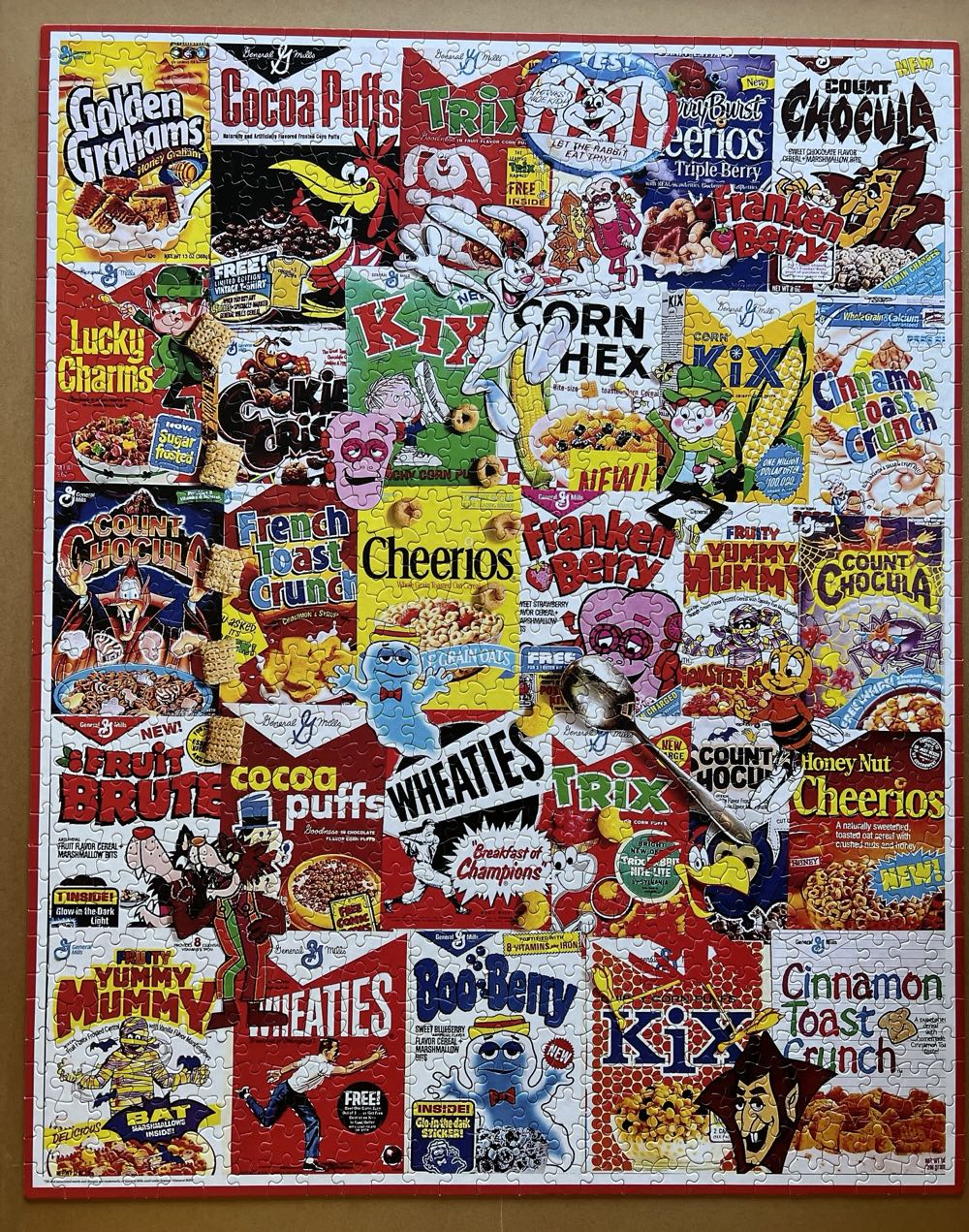 Cereal Boxes - White Mountain puzzle collectible - Main Image 2