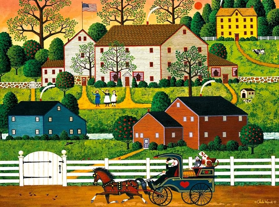 Hi Neighbor - From Cheryl - Buffalo puzzle collectible - Main Image 2