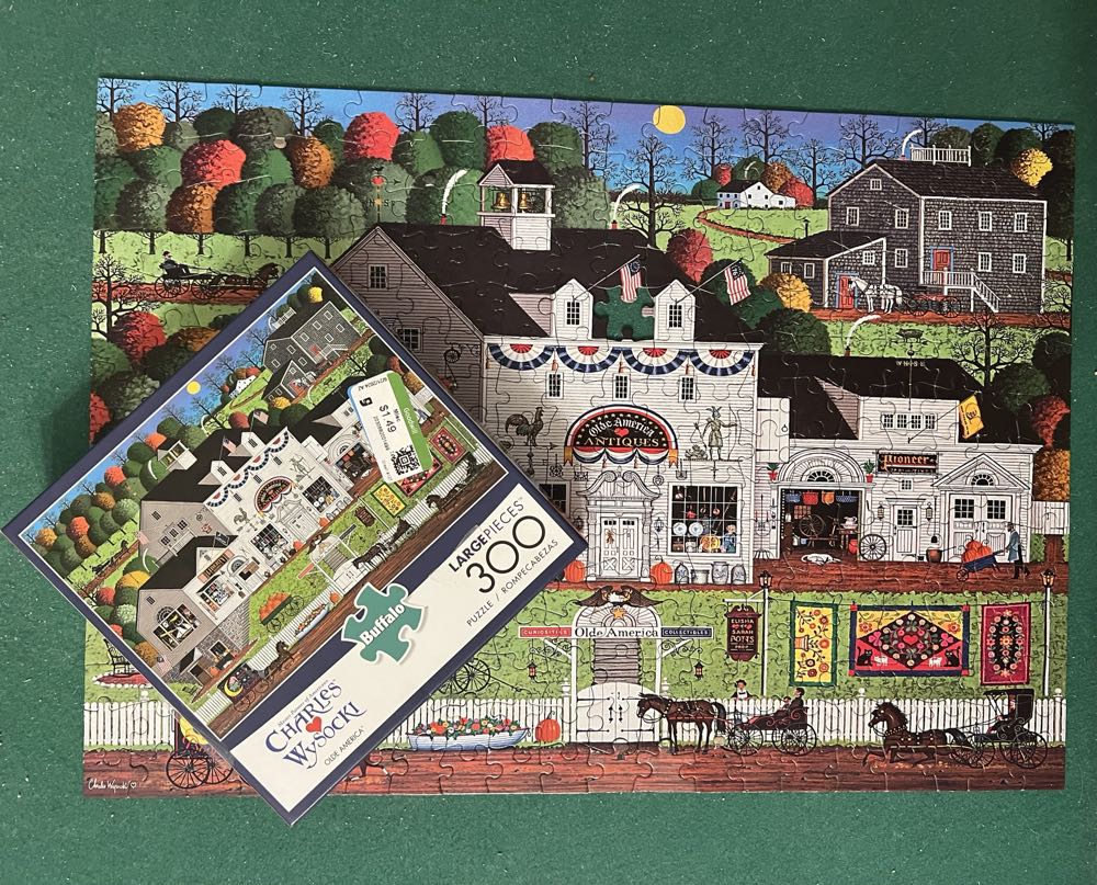 Olde America - X Buffalo puzzle collectible - Main Image 3