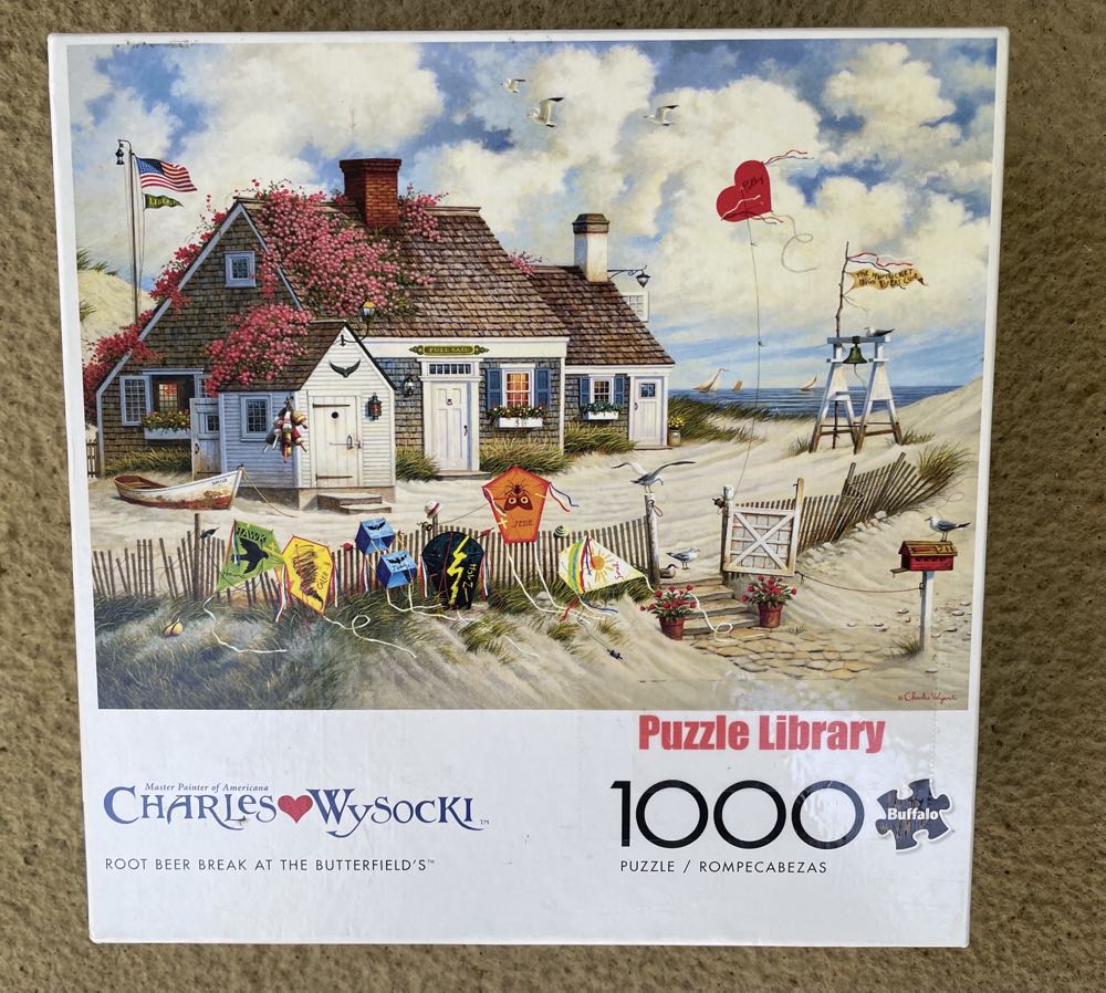 Root Beer Break at the Butterfields - X Buffalo puzzle collectible - Main Image 1