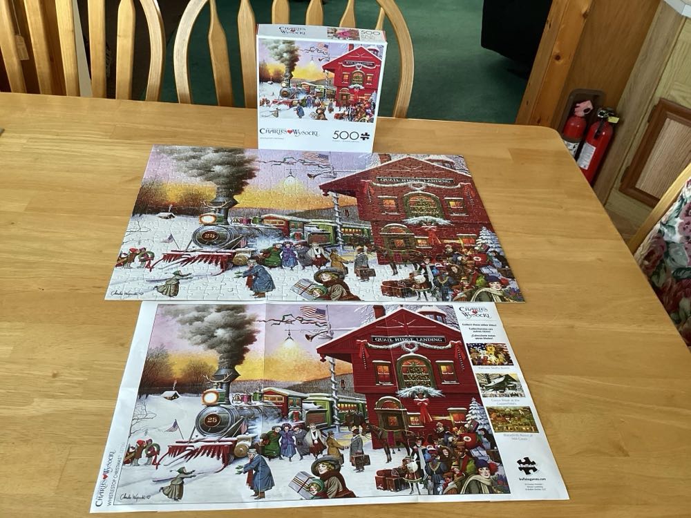 Whistle Stop Christmas - X Buffalo puzzle collectible - Main Image 3