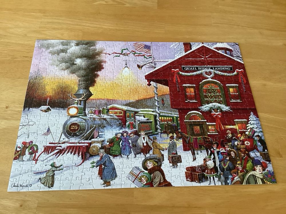 Whistle Stop Christmas - X Buffalo puzzle collectible - Main Image 4