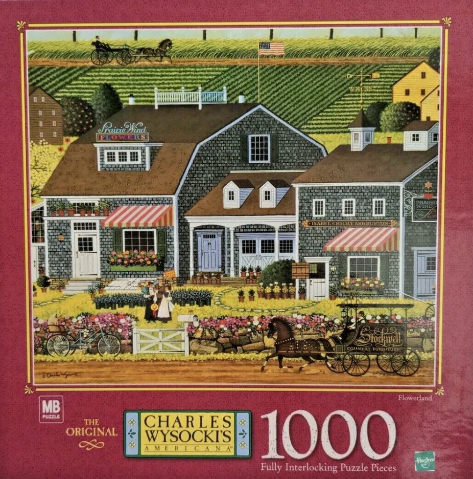 Flowerland - MB Puzzle puzzle collectible - Main Image 2